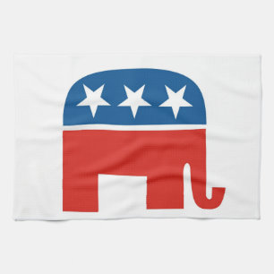 elefant United States för USA-republikanparty Kökshandduk