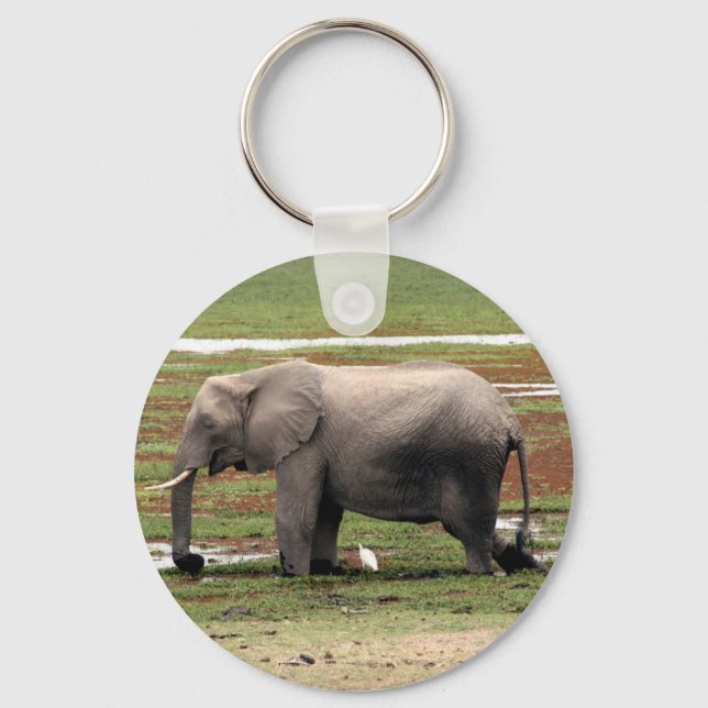 elefant vatten nyckelring (Framsida)