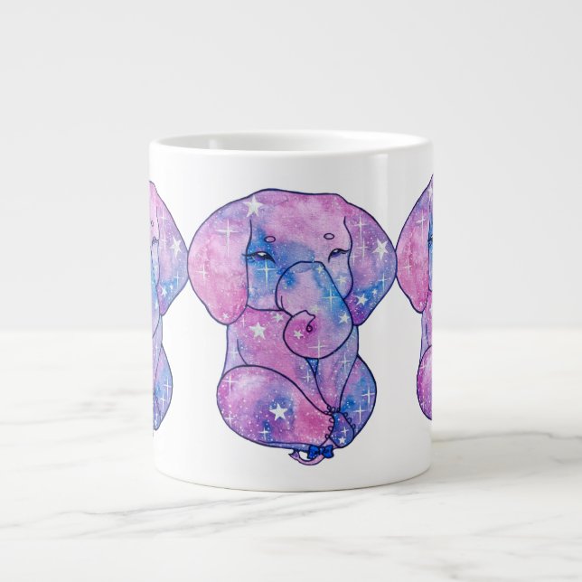 Elefant vid namn Acorn Jumbo Mugg (Framsidan)