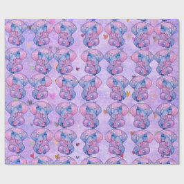 Elefant vid namn Acorn Presentpapper