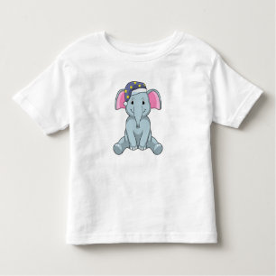 Elefant vid sömn med nattskydd t shirt