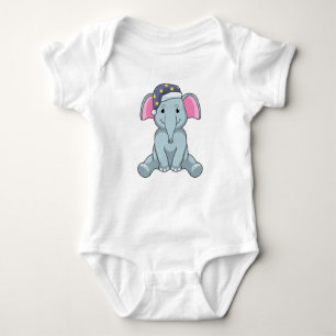 Elefant vid sömn med nattskydd t shirt