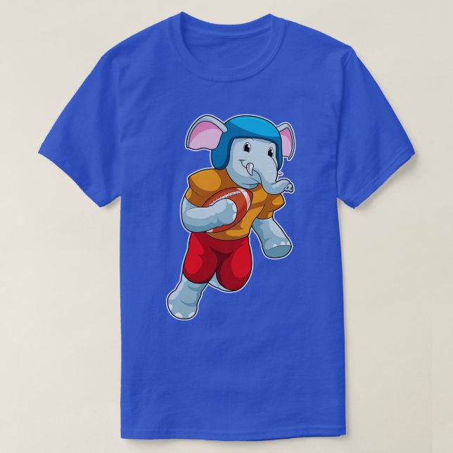 Elefant vid sport 1 t shirt (Design framsida)