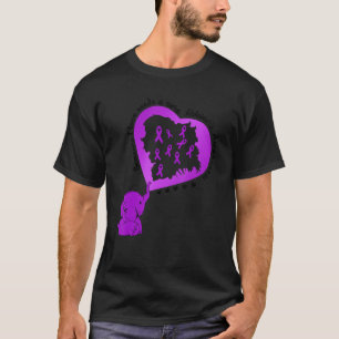 Elefantalzheimer garanterar att någon i Kärlek beh T Shirt