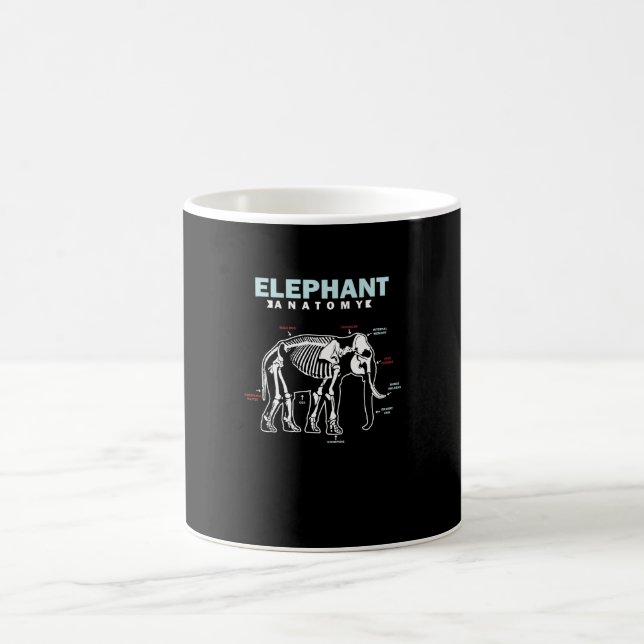 Elefantanatomi Kaffemugg (Center)