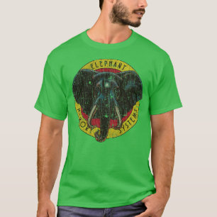Elefantasineminnessystem 980 på diskett t shirt