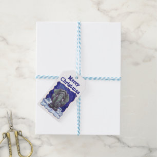 Elefantastiska Juletiketter Presentetikett