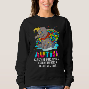 Elefantautism är bara ett Ord som försöker beskriv T Shirt