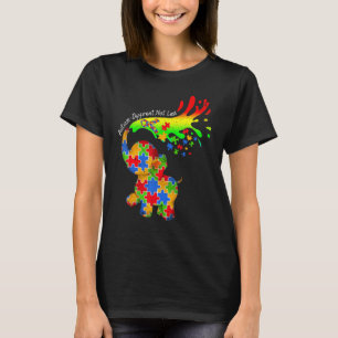 Elefantautism som skiljer sig åt är inte mindre av t shirt
