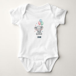 Elefantballonger Baby Body T Shirt