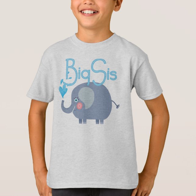 elefantbigsis.png tee shirt (Framsida)