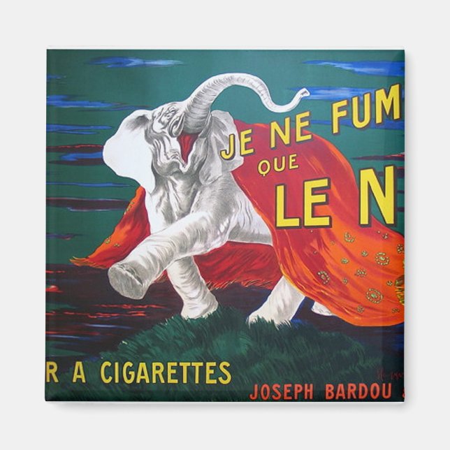 Elefantcigaretter-1900 Magnet (Framsidan)