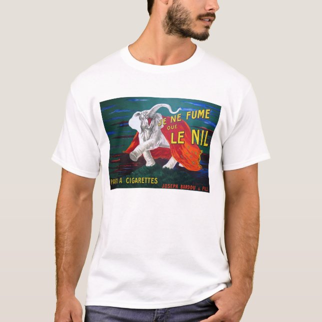 Elefantcigaretter-1900 T-shirt (Framsida)