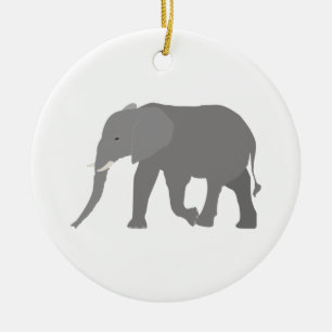 Elefantdesign Julgransprydnad Keramik