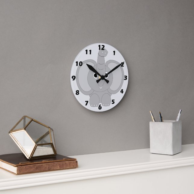 Elefantdesign Rund Klocka (Kontor)