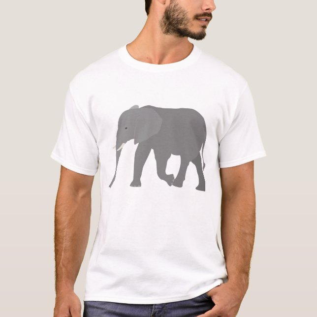 Elefantdesign T Shirt (Framsida)