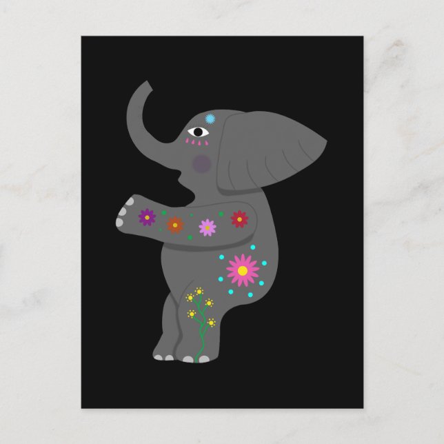 Elefante abundancia vykort (Framsida)
