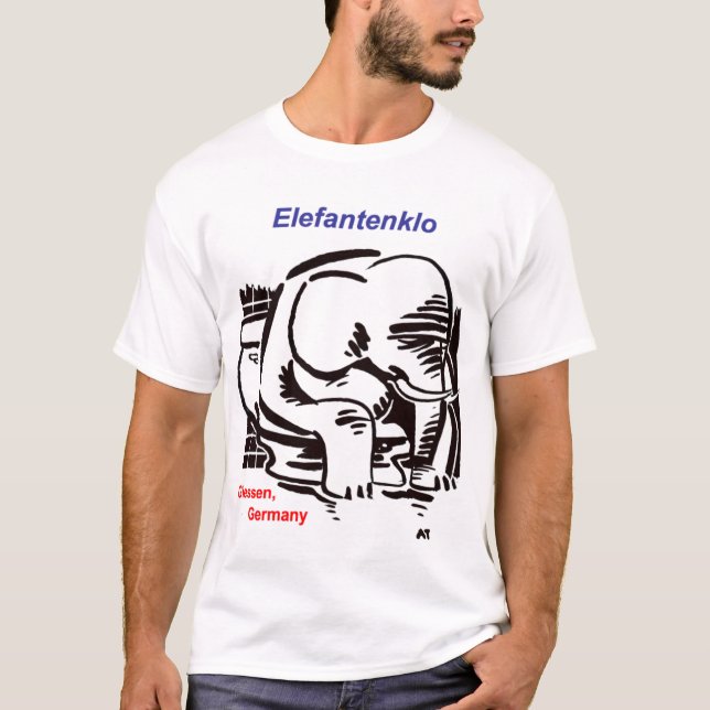 Elefanteklo Tee (Framsida)