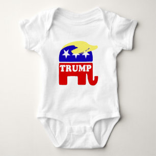 Elefanten för Donald Trump tupérepublikan Tröja