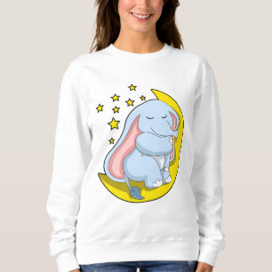Elefanten med Måne och stjärnor T Shirt