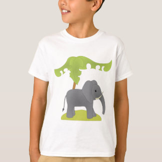 Elefanten och Träd T Shirt