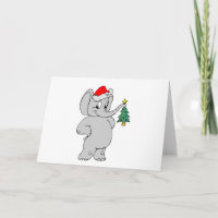 Elefanten (Santa Hat)