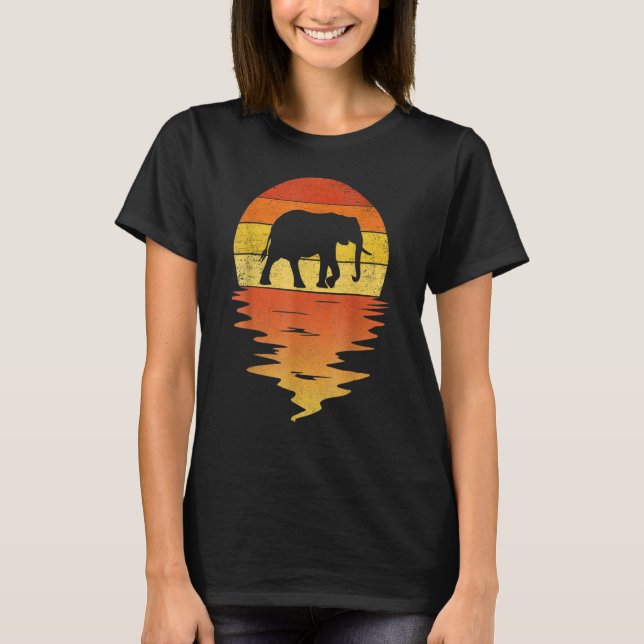 Elefantens Spara Djuren 5 T Shirt (Framsida)