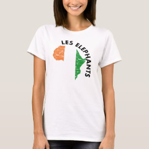 Elefanter av Cote D Ivoire T-shirt