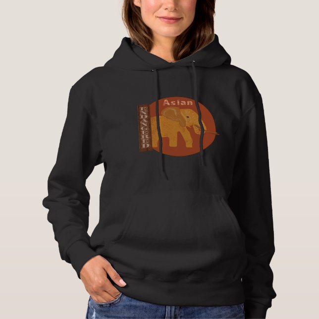 Elefanter behöver vår hjälp t shirt (Framsida)