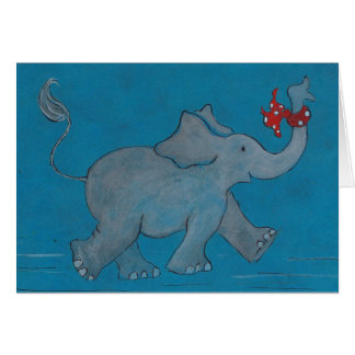 Elefanter glömmer aldrig hälsningskort