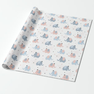 Elefanter, örter och stjärnor Pappra Presentpapper