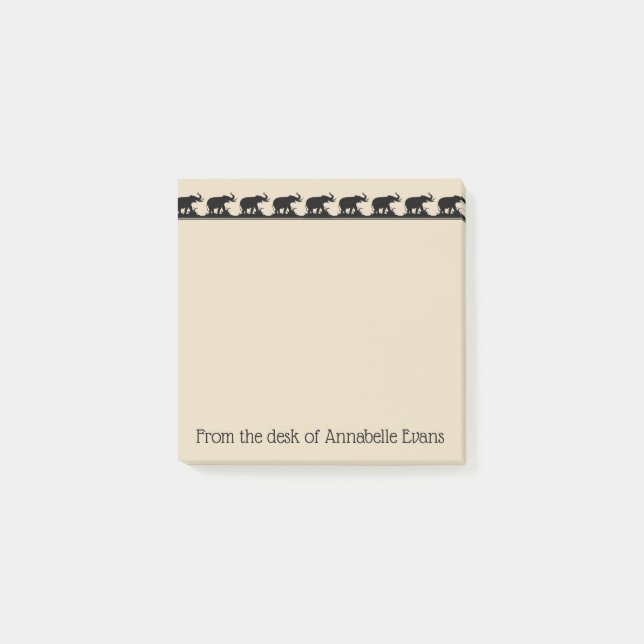 Elefanter på väg post-it block (Framsida)