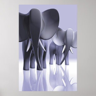 Elefanter! Poster