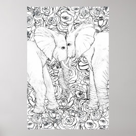 Elefanter Poster