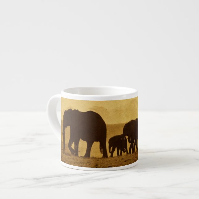 Elefantfamilj Espressomugg (Framsida vänster)