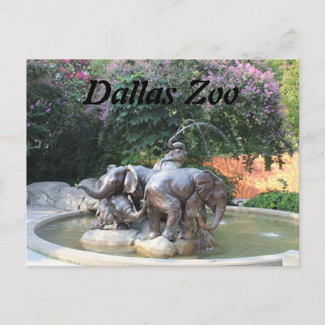 Elefantfontän Vykort (Framsida)