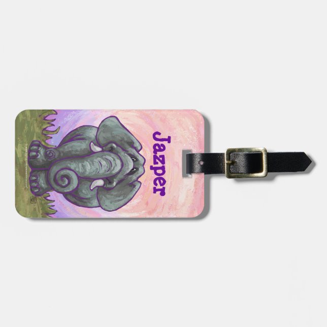 Elefantgåvor & tillbehör bagagebricka (Horisontell Framsida)