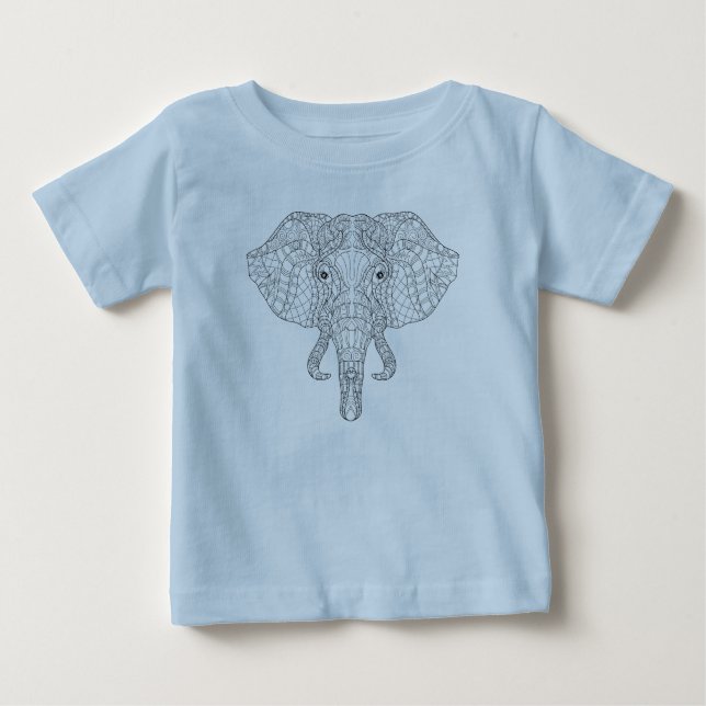 Elefanthuvudklotter 2 t-shirt (Framsida)