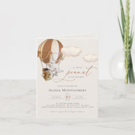 Elefantinbjudan till Luft-blocket Hett- Inbjudan