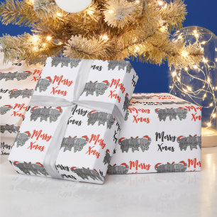 Elefantjul Juldjur Cute Wrapping Presentpapper