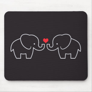 Elefantkärlek Mousepad Musmatta