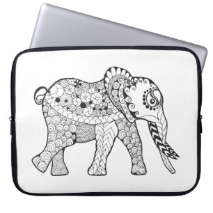 Elefantklotter Laptop Sleeve