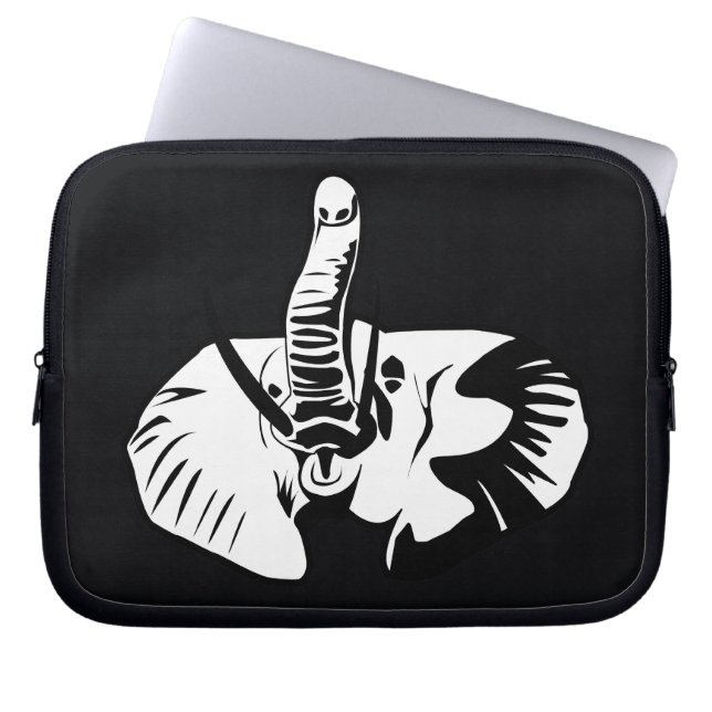 Elefantlaptop sleeve (Framsidan)