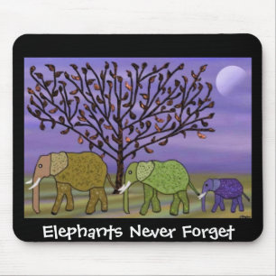 Elefantmåne Mousepad Musmatta