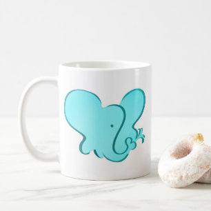 Elefantmugg Kaffemugg