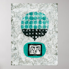 Elefantomens påminnelse Poster väggkonst