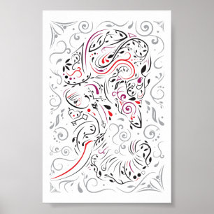 elefantornat poster