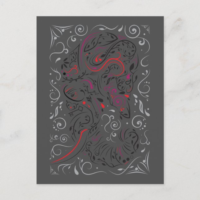 elefantornat vykort (Framsida)