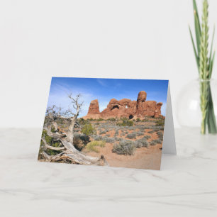 Elefantparad i Arches nationalpark Kort