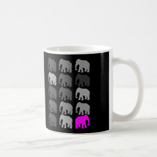 ElefantPopArt gåvor Kaffemugg